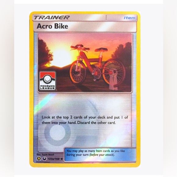 4 Different Pokémon Cards Reverse Foil with Pokémon League Sign - Picture 2 of 14